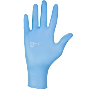 Mercator Nitrylex Classic, 100 шт., Розмір S, Меркатор, Рукавички нітрилові, неопудрені, блакитні