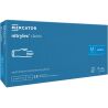 Mercator Nitrylex Classic, 100 шт., Розмір M, Меркатор, Рукавички нітрилові, неопудрені, блакитні
