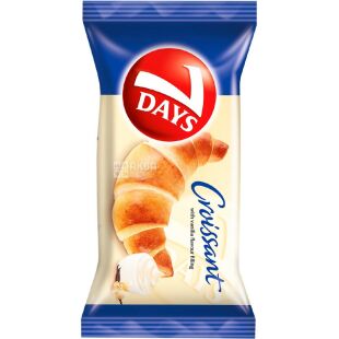 7 Days, 65 г, Севен Дейс, Круасcан с ванильным кремом