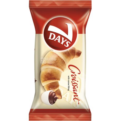 7Days, 60 г, Севен Дейс, Круассан с какао-кремом