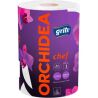 Grite, Orchidea, 1 рул., Рушники паперові Гріте Орхідея, 3-шарові, 41 м, 230 аркушів, 230х170 мм