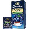 Sun Gardens Blueberry Field, 25 шт. х 1,5 г, Сан Гарденс Черничное поле, Чай черный с ягодами
