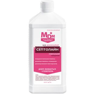 MDM Септолайн, 1 л, Дезинфекционное средство универсальное, концентрат