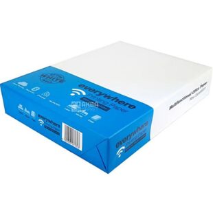 Everywhere Printing paper, 500 листов, Бумага офисная А4, белая, класс В, 80 г/м2