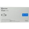 Mercator Nitrylex Classic, 100 шт., Розмір М, Меркатор, Рукавички нітрилові, неопудрені, білі