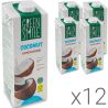 Green Smile, Упаковка 12 шт х 950 мл, Грін Смайл, Напій кокосовий, без цукру, 1,5%