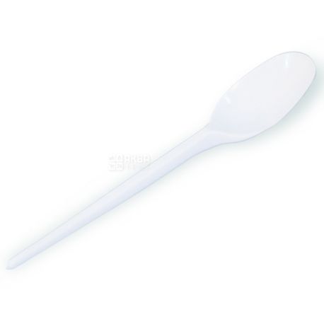Промтус, Ложка чайная, белая, 50 шт.