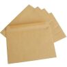 Kuvert, Конверт С6 (0+0) крафт, 100 шт., прямий, 75 г/м2, без відривної стрічки