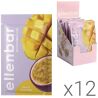 Ellenbar, Упаковка 12 шт. х 50 г, Елленбар, Фруктовий чай-концентрат, Манго-маракуйя