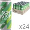 Non Stop Jungle, Упаковка 24 шт. х 250 мл, Нон Стоп Джангл, Напій енергетичний зі смаком полуниці, ж/б