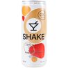 Shake Sparkling Strawberry, 330 мл, Шейк, Напиток сильногазированный со вкусом клубники, безалкогольный, ж/б