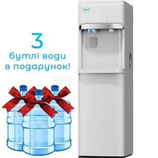 ViO X628 FCBI, Кулер для воды с льдогенератором и нижней загрузкой, компрессорное охлаждение, белый