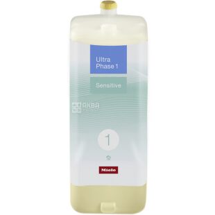 Miele Ultra Phase 1 Sensitive, 1,44 л, Миле, Двухкомпонентное средство  для стирки цветного и белого белья, гипоаллергенное 