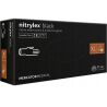 Mercator Medical Nitrylex Black, 100 шт., Размер XL, Меркатор, Перчатки нитриловые, неопудренные, черные