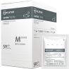 Mercator Santex Sterile, 100 шт., Розмір М, Меркатор, Рукавички латексні, стерильні, пудровані, білі