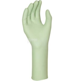 Mercator Medical Dermagel Neopren, 1 пара, Размер ХL, Меркатор, Перчатки хирургические неопреновые, неопудренные, мятные