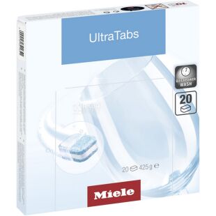 Miele Ultra Tabs Multi, 20 шт., Миле, Таблетки для посудомоечных машин