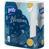 Grite Blossom, 2 рул., Грите Блоссом, Полотенца бумажные, 2-х слойные, белые, 15,84 м, 88 листов