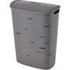 Curver Ribbon, 49 л, Корзина для белья пластиковая с крышкой, серый