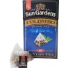 Sun Gardens, Colombo, 20 пак. х 2,5 г, Чай Сан Гарденс, Коломбо, Суміш чорного і зеленого з кардамоном, крупнолистовий