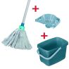 Leifheit, Набор для уборки Лайфхайт Classic Mop, ведро с отжимом 12 л, швабра 120 х 27 см