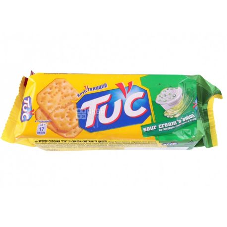 TUC, 100 g, cracker, Cream-onion