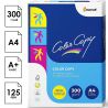 Color Copy, 125 аркушів, Папір офісний, білий, А4, Клас А+, 300 г/м2