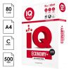 IQ Economy, 500 арк., папір Офісний А4, клас С, білий, 80г/м2