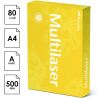 MultiLaser, 500 аркушів, Папір офісний, білий, А4, клас С, 80 г/м2