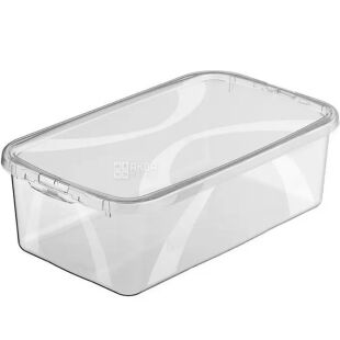 Rotho Lona, 5 л, Контейнер для хранения вещей с крышкой, пластиковый 