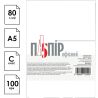 Папір офісний А5, 100 аркушів, білий, клас С, 80 г/м2