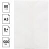Папір офісний білий А5, 500 аркушів, клас В+, 80г/м2