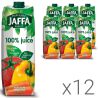 Jaffa Vegetable Mix, Упаковка 12 шт. х 0,95л, Сок Овощной микс 100% Джаффа