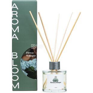 Aroma Bloom Flower whisper, 100 мл, Арома Блум, Аромадифузор Квітковий шепіт