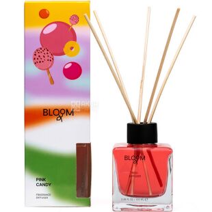 Aroma Bloom Pink Candy, 100 мл, Арома Блум, Аромадиффузор Розовая конфета