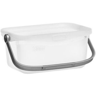 Curver Multiboxx, 3 л, Контейнер для зберігання з ручкою для перенесення, білий