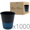 Graphite cup, Стакан паперовий двоколірний, 185 мл, Упаковка 20 шт. х 50 шт., D72