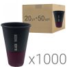 Graphite cup, Стакан паперовий двоколірний, 500 мл, Упаковка 20 шт. х 50 шт., D90