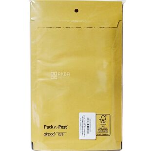 Kurver Pack'n Post, 5 шт., Пакет бандерольний з повітряним прошарком, коричневий, 135х225 мм
