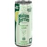 Maison Perrier Forever Lime, 0,25 л, Вода мінеральна газована зі смаком Лайма Мейсон Пер'є, без цукру, ж/б