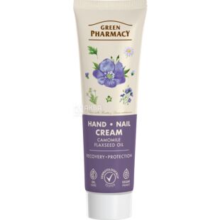 Green Pharmacy, 100 мл, крем, Для рук і нігтів, Ромашка, тубус