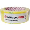 Скотч красочный желтый, 38 мм х 40 м, ТМ INTERTOOL