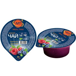 Meal Time, Черника с малиной, Концентрат напитка, 60 г