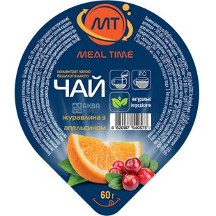 Meal Time, Клюква с Апельсином, Чай-концентрат, 60 г