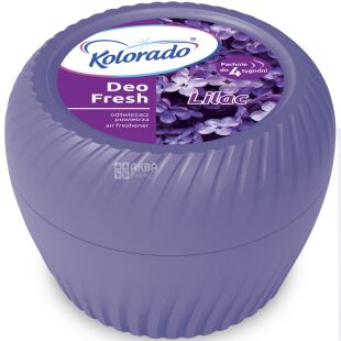 Kolorado, Deo Fresh, Бузок, 150 г, Гелевий освіжувач повітря
