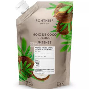 Ponthier, Пюре Кокос охолоджене, 1 кг