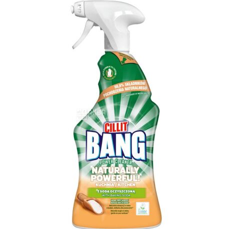 Cillit Bang, 750 мл, Средство для чистки поверхностей, Антижир