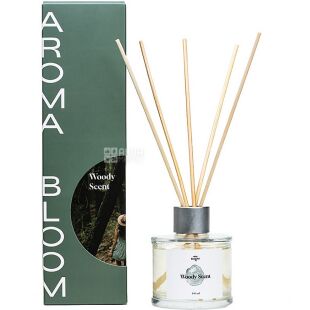 Aroma Bloom Woody Scent, 100 мл, Арома Блум, Аромадифузор Аромат лісу