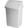 Curver Click-It, 9 л, Контейнер для сміття з відкидною кришкою, пластиковий, білий