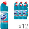 Domestos, Упаковка 12 шт. х 500 мл, Средство для чистки унитаза, Свежесть Атлантики